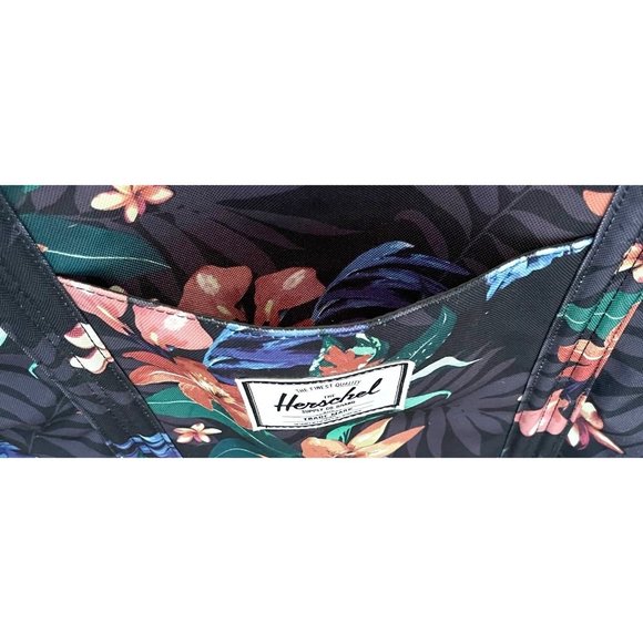 NEW HERSCHEL “Floral Revival" Strand Duffle Sprout Diaper Shoulder Tote Bag - Picture 10 of 13